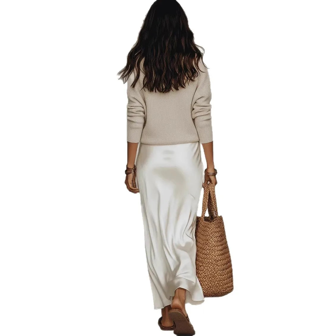 Luxe Satin Two-Piece Set